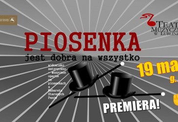 Piosenka jest dobra na wszystko -PREMIERA