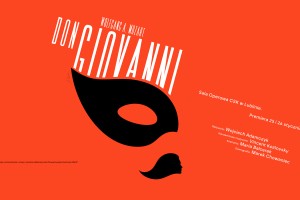 Don Giovanni - plakat premierowy.